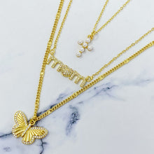 Load image into Gallery viewer, Butterfly In Flight Necklace