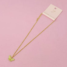 Load image into Gallery viewer, Butterfly In Flight Necklace