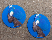 Load image into Gallery viewer, Beautiful Afrocentric Pop Art Print Earrings