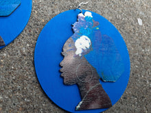 Load image into Gallery viewer, Beautiful Afrocentric Pop Art Print Earrings