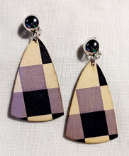 Load image into Gallery viewer, Natural Wood Clip On Earrings