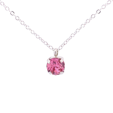 Load image into Gallery viewer, Pink Tourmaline Crystal Necklace