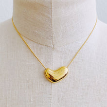 Load image into Gallery viewer, Bold Molten Heart Necklace
