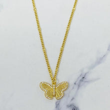 Load image into Gallery viewer, Butterfly In Flight Necklace
