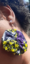 Load image into Gallery viewer, Ankara Print Africa Earrings
