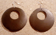 Load image into Gallery viewer, Classic Wooden Hoop Earrings
