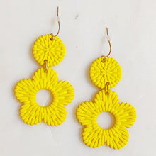 Load image into Gallery viewer, Daisy Drop Game Day Earrings
