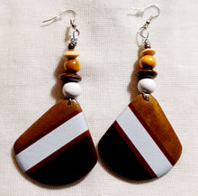 Load image into Gallery viewer, Handmade boho dangle earrings
