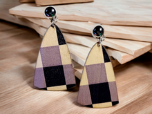 Load image into Gallery viewer, Natural Wood Clip On Earrings
