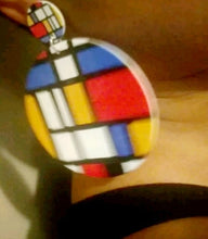 Load image into Gallery viewer, Pop Art Plexi Glass Wooden Earrings
