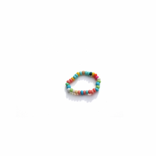 Load image into Gallery viewer, Beaded Stretch Rings – Mix &amp; Match Set of 3 (Also Birkenstock Charms!)
