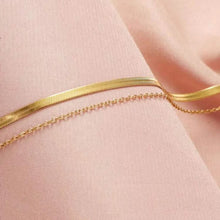Load image into Gallery viewer, Women’s Gold Anklet Featuring Geometric Design
